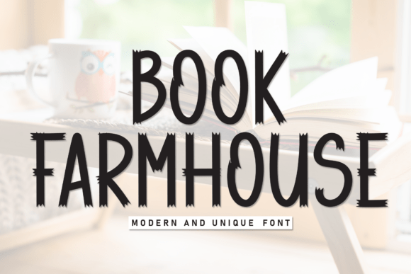 Book Farmhouse: The Modern Rustic Typeface for Bold Branding