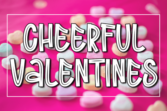 Cheerful Valentines Display Font for Joyful Branding
