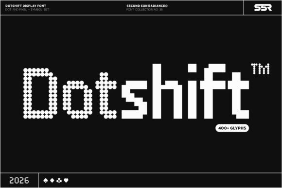 Dotshift Display Font for Modern Editorial Design