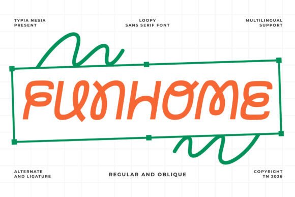 Funhome Typeface: Injecting Creative Play into Brand Identity
