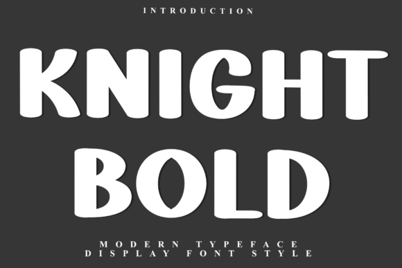 Knight Bold: The Festive Display Typeface for Holiday Campaigns