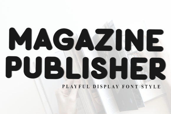 Magazine Publisher Typeface for High-Impact Campaign Graphics