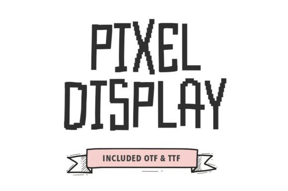 Pixel Display: A Unique Hybrid Typeface Review