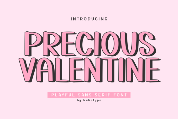 Precious Valentine: The Perfect Display Font for Romantic Crafts