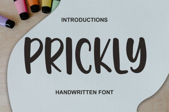 Prickly Typeface Review: A Bold Display Font for Modern Branding