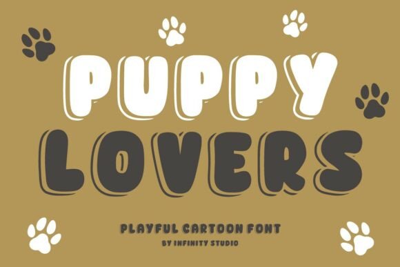 Puppy Lovers Typeface Review: A Playful Display Font for Bold Branding