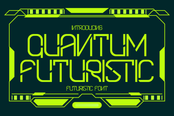 Quantum Futuristic Typeface Review for Modern Branding
