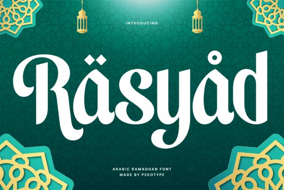 Rasyad Typeface: Elevating Digital Brand Identity with Elegant Arabic-Inspired Design