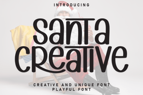 Santa Creative: The Bold Holiday Font for Memorable Branding