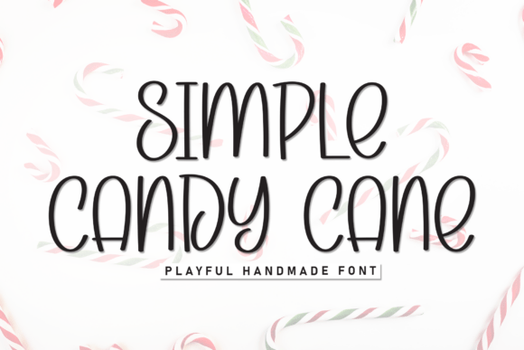 Simple Candy Cane Font Review for Small Business Branding