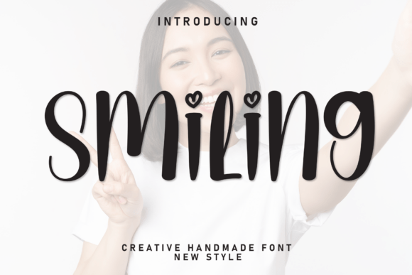 Smiling: A Bold Typeface for Modern Editorial Design