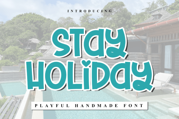 Stay Holiday: The Elegant Display Font for Sophisticated Web Design