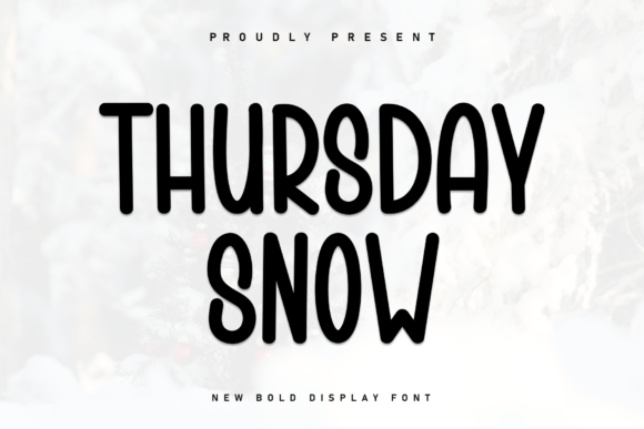 Thursday Snow: A Handwritten Display Font for Relaxed Brand Campaigns
